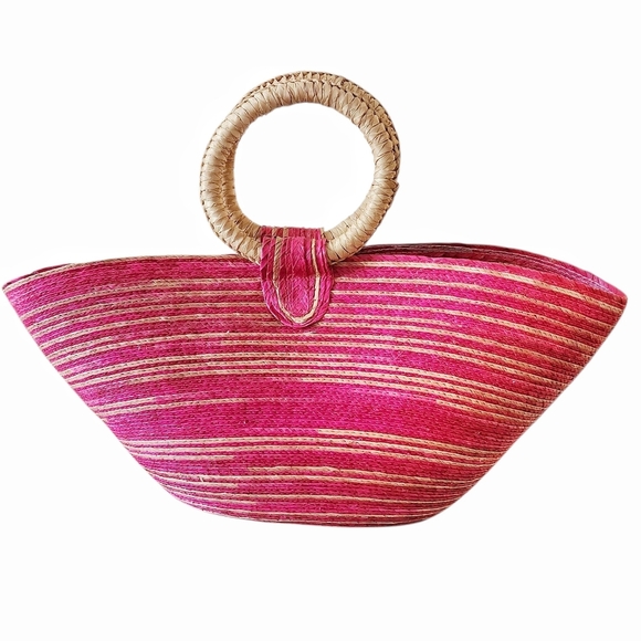 Handmade Handbags - ☀️ Summer Clearance: Woven Straw Bag